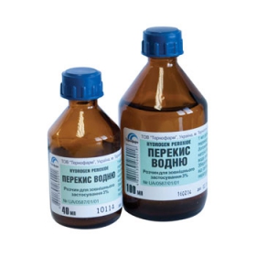 ПЕРЕКИСИ ВОДОРОДА р-р 3% фл. 100 мл