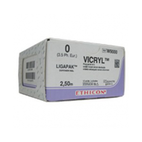 ВИКРИЛ с покрытием (полиглактин 910) 0(3,5) 2,5 м, лигапак катушка