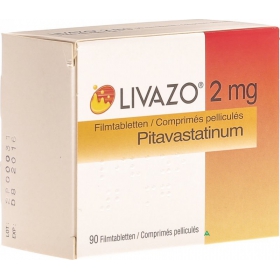 ЛИВАЗО табл. п/плен. оболочкой 2 мг блистер №100