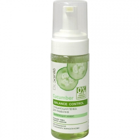 ПЕНКА ДЛЯ УМЫВАНИЯ ОЧИЩАЮЩАЯ «Dr.SANTE CUCUMBER» 150 мл
