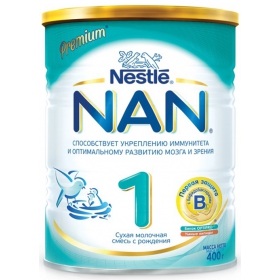 СМЕСЬ СУХАЯ МОЛОЧНАЯ НАН «NAN 1» 800 г