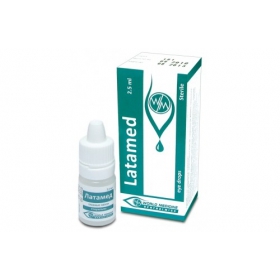 ЛАТАМЕД кап. глаз. фл.-капельн. 2,5 мл №1