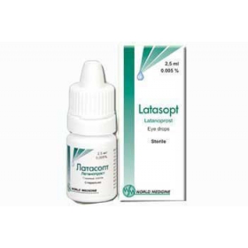 ЛАТАСОПТ краплі очні 0,005% 2,5мл