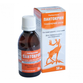 ПАНТОКРИН экстракт жидкий спиртовый 50мл