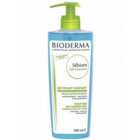 БІОДЕРМА Себіом очищуючий гель 500мл