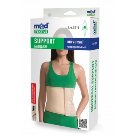 БАНДАЖ УНИВЕРСАЛЬНЫЙ 4011, размер XL/XXL, бежевый