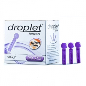 ЛАНЦЕТ (СКАРИФИКАТОР) ДЛЯ ПРОКАЛЫВАЮЩИХ УСТРОЙСТВ DROPLET G30 №100