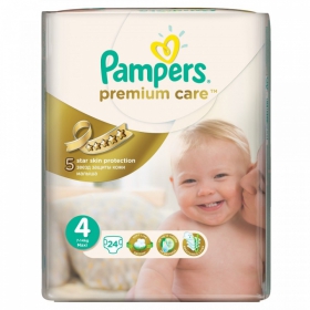 ПОДГУЗНИКИ ДЕТСКИЕ PAMPERS PREMIUM CARE maxi №20