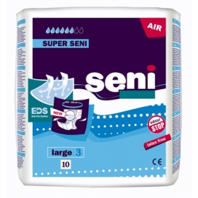 ПОДГУЗНИКИ ДЛЯ ВЗРОСЛЫХ SUPER SENI AIR large №10