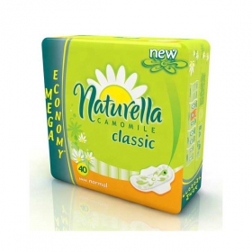 ПРОКЛАДКИ ГИГИЕНИЧЕСКИЕ NATURELLA CAMOMILE classic normal №40