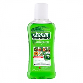 ОПОЛАСКИВАТЕЛЬ ДЛЯ ДЕСЕН «ЛЕСНОЙ БАЛЬЗАМ» ФОРТЕ 400 мл