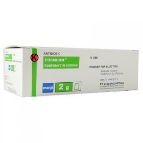 ФОСМИЦИН порошок д/ин. 2000 мг №10