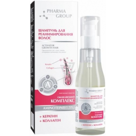 ШАМПУНЬ ДЛЯ РЕАНИМИРОВАНИЯ ВОЛОС «PHARMA GROUP» 150 мл