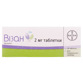 ВИЗАН табл. 2 мг №28