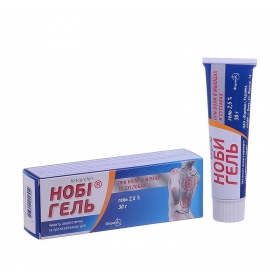 НОБІ гель 2,5% туба 30г