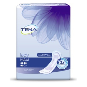 ПРОКЛАДКИ УРОЛОГИЧЕСКИЕ ЖЕНСКИЕ ПРИ НЕДЕРЖАНИИ МОЧИ TENA LADY MAXI №6
