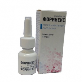 ФОРИНЕКС спрей назал. 50 мкг/доза фл. 140 доз №1