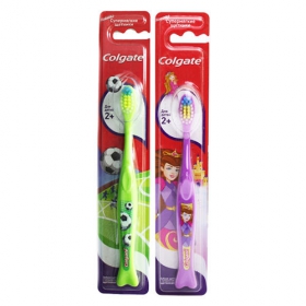 ЗУБНАЯ ЩЕТКА ДЛЯ ДЕТЕЙ COLGATE SMILES от 2-х до 6 лет, мягкая