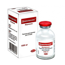 ДЕМОПЕНЕМ порошок д/ин. 1000 мг фл. №1