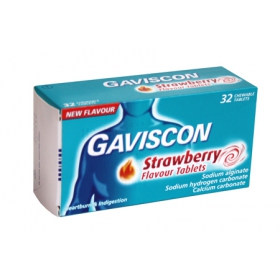 ГАВИСКОН КЛУБНИЧНЫЕ ТАБЛЕТКИ для жевания №16