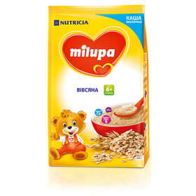 КАША МОЛОЧНАЯ СУХАЯ БЫСТРОРАСТВОРИМАЯ ОВСЯНАЯ MILUPA 210 г