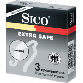 ПРЕЗЕРВАТИВЫ СИКО «SICO» EXTRA STRONG» повыш. прочн., со смазкой №3