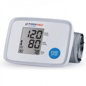 ТОНОМЕТР PARAMED ONE ИЗМЕРИТЕЛЬ АРТЕРИАЛЬНОГО ДАВЛЕНИЯ И ЧАСТОТЫ ПУЛЬСА АВТОМАТИЧЕСКИЙ