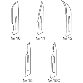 ЛЕЗВИЕ «ВОЛЕС» СТЕРИЛЬНОЕ 15