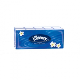 ПЛАТОЧКИ КОСМЕТИЧЕСКИЕ KLEENEX белые №100