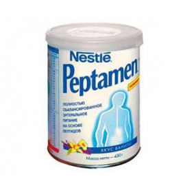 ПЕПТАМЕН СМЕСЬ ПОЛНОЦЕННАЯ СБАЛАНСИРОВАННАЯ СУХАЯ ваниль от 10 лет 400г