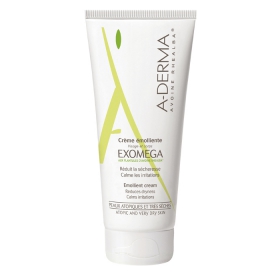А-ДЕРМА екзомега крем для пом'якшення атопічної шкіри лиця і тіла 200мл
