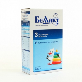 СМЕСЬ СУХАЯ МОЛОЧНАЯ «БЕЛЛАКТ 3» 400 г