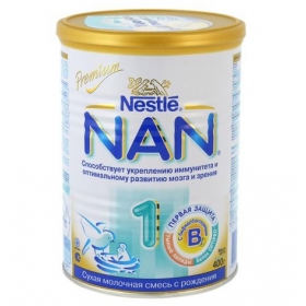 СМЕСЬ СУХАЯ МОЛОЧНАЯ НАН «NAN 1» 400 г