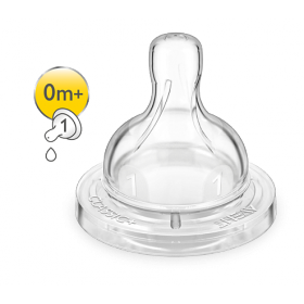 СОСКА силіконова АВЕНТ «PHILIPS AVENT» SCF631/27, супер м'яка для немовлят (1 отв.) №2