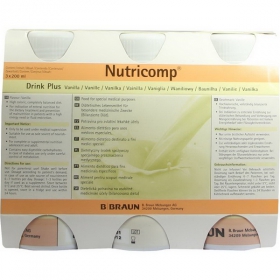 НУТРИКОМП ДРИНК ПЛЮС ВАНИЛЬНЫЙ 200 мл №4