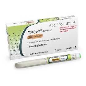 ТОЖЕО СОЛОСТАР раствор для ин. 300 ЕД/мл картридж 1,5 мл, влож. в шприц-ручку, без иглы №1