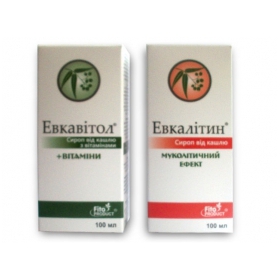 ЕВКАЛІТИН фітосироп сироп 100мл