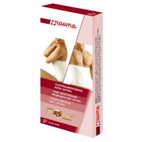ПОЯС МЕДИЦИНСКИЙ ЭЛАСТИЧНЫЙ EXTRA размер 6, модель 70108 (с одним швом)