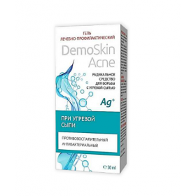 ДЕМОСКИН АКНЕ ГЕЛЬ ЛЕЧЕБНО-ПРОФИЛАКТИЧЕСКИЙ 50 мл