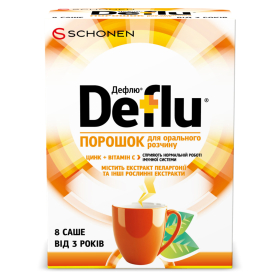 ДЕФЛЮ порошок для орального розчину саше №8