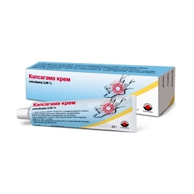 КАПСАГАММА КРЕМ 0,05% туба 40 г