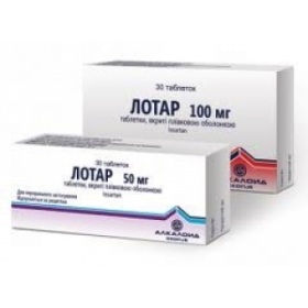 ЛОТАР табл. п/о 100 мг №30
