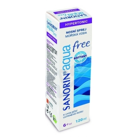 САНОРИН АКВА FREE МОРСКАЯ ВОДА спрей назал. 120 мл