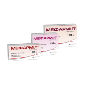 МЕФАРМИЛ табл. п/о 1000 мг №60
