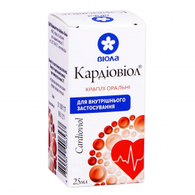 КАРДИОВИОЛ кап. орал. фл. 25 мл