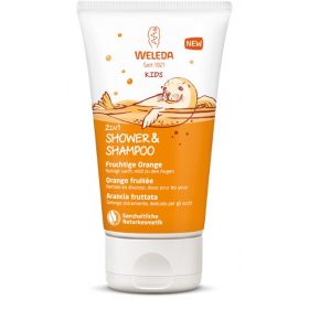 ВЕЛЕДА ДЕТСКИЙ ШАМПУНЬ-ГЕЛЬ ДЛЯ ВОЛОС 2 В 1 АПЕЛЬСИН 150 мл