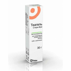 ТЕАГЕЛЬ СТЕРИЛЬНЫЙ ГЕЛЬ ДЛЯ ЕЖЕДНЕВНОЙ ГИГИЕНЫ ВЕК И РЕСНИЦ туба 30 г