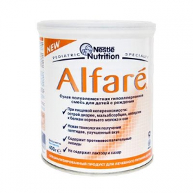 АЛЬФАРЕ ALFARE СУХАЯ МОЛОЧНАЯ СМЕСЬ 400 г
