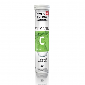 ВИТАМИНЫ SWISS ENERGY by DR.FREI ВИТАМИН C 550 МГ шипучие №20