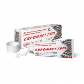 ЕВРОФАСТ гель 50 мл